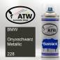 Preview: BMW, Onyxschwarz Metallic, 228: 400ml Sprühdose, von ATW Autoteile West.